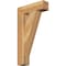 Ekena Millwork Traditional Block Rough Sawn Bracket, Western Red Cedar, 4"W x 16"D x 28"H BKT04X16X28TRA05RWR - alternate 1